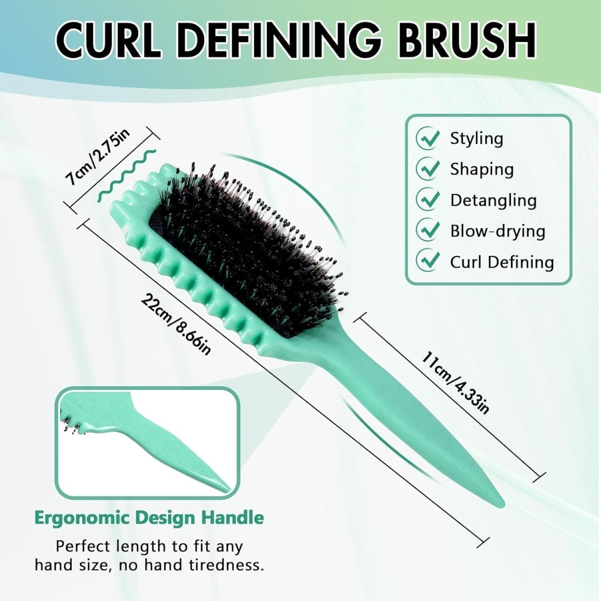 Curl Defining Brush - LightsBetter