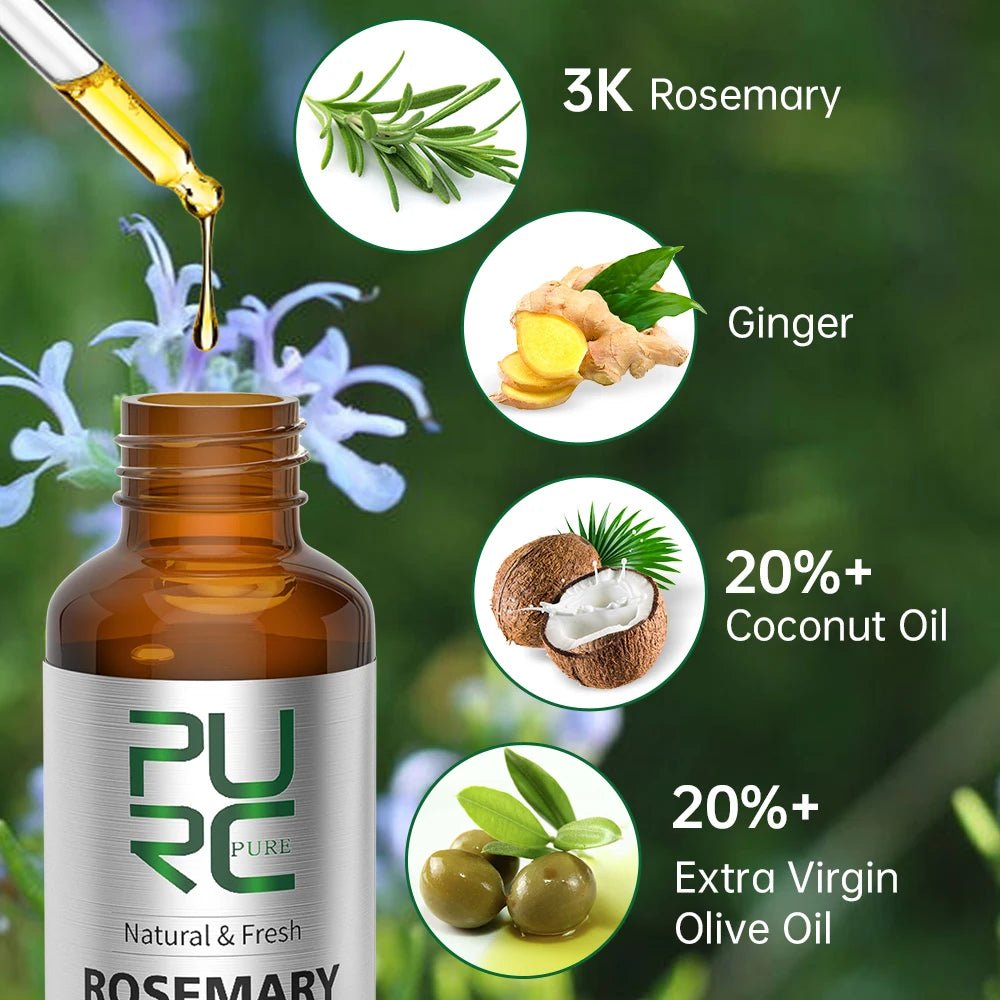 Hair Growth Rosemary Oil - LightsBetter