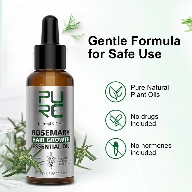 Hair Growth Rosemary Oil - LightsBetter