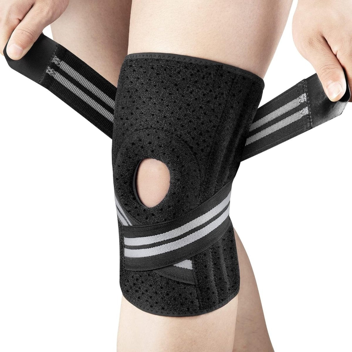 Knee Brace with Side Stabilizers - LightsBetter