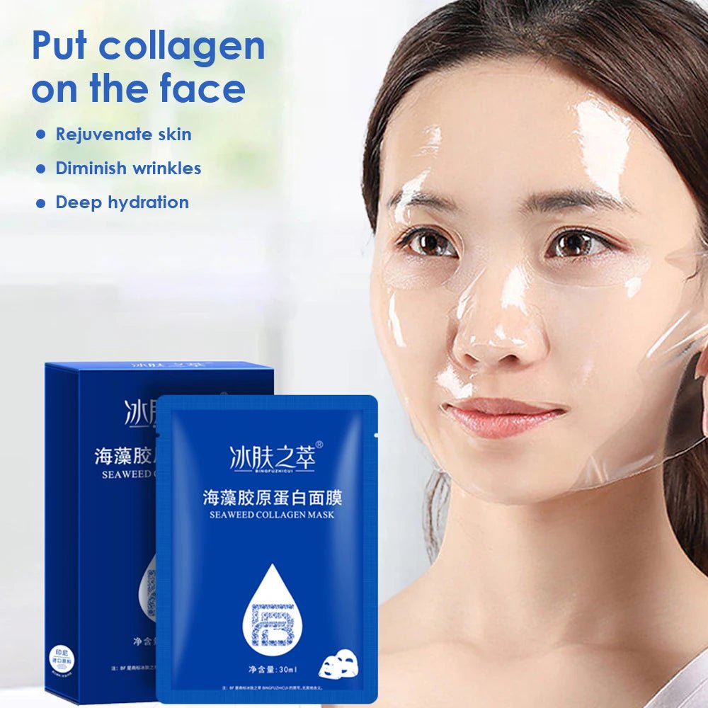 Korean Collagen Face Mask/5pcs - LightsBetter