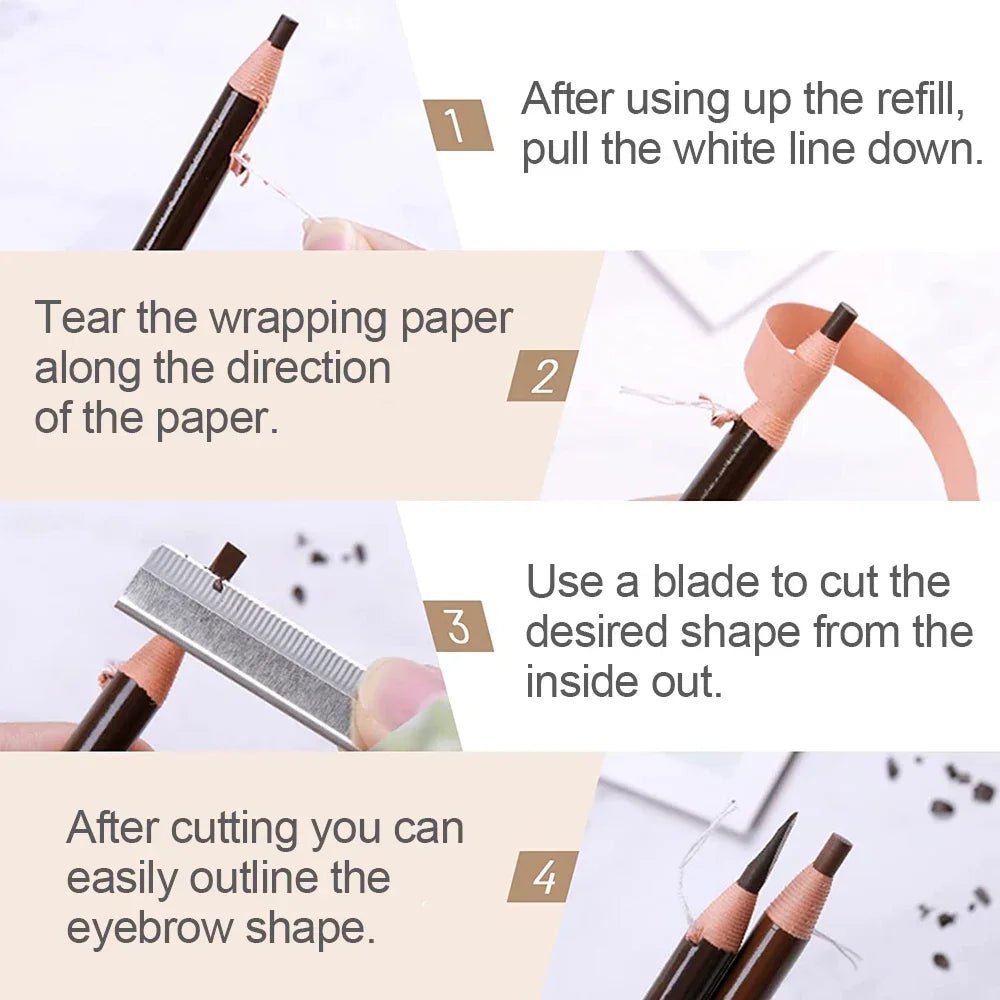 Microblading Eyebrow Pencil - LightsBetter