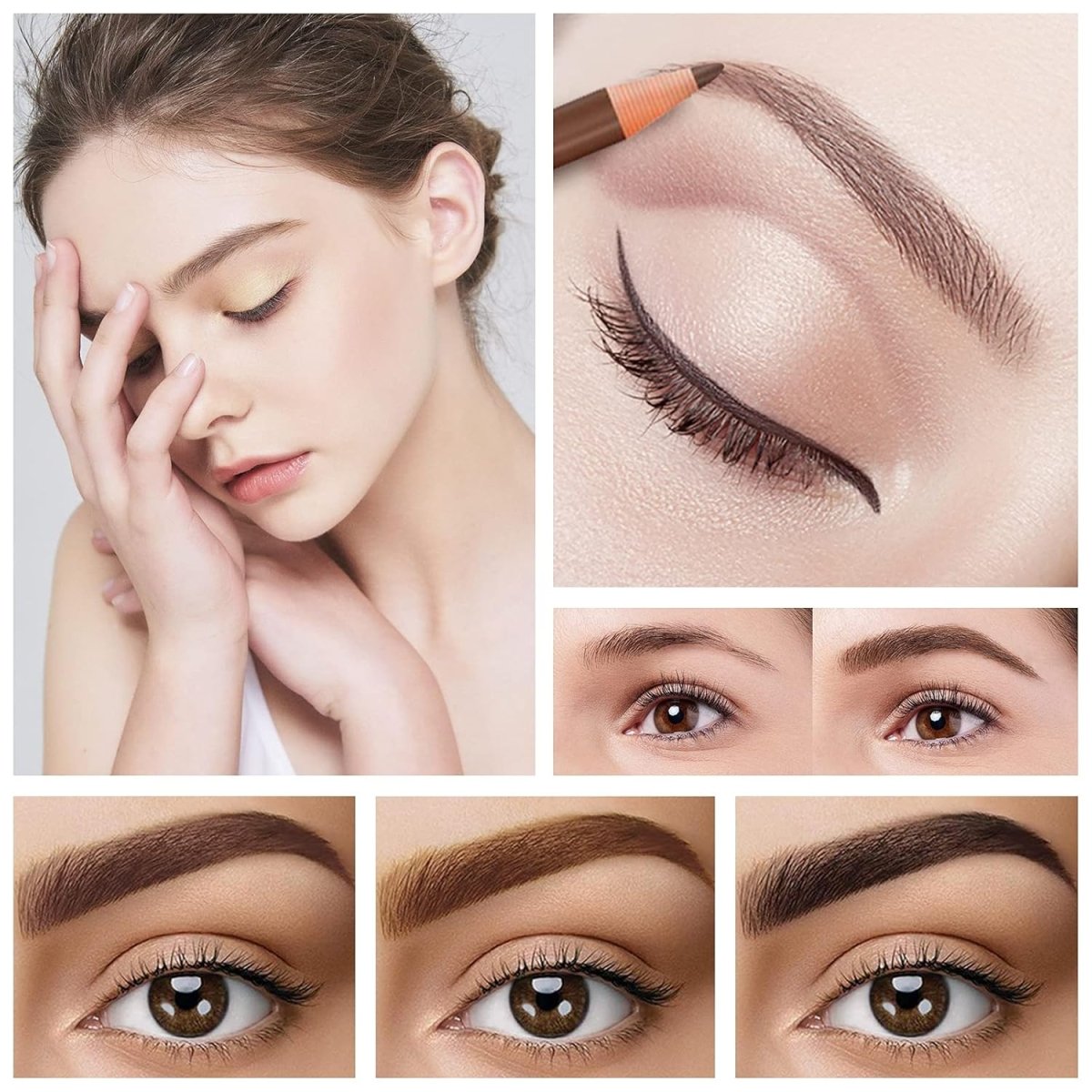 Microblading Eyebrow Pencil - 6 pack 🔥 SuperDeal 🔥 - LightsBetter