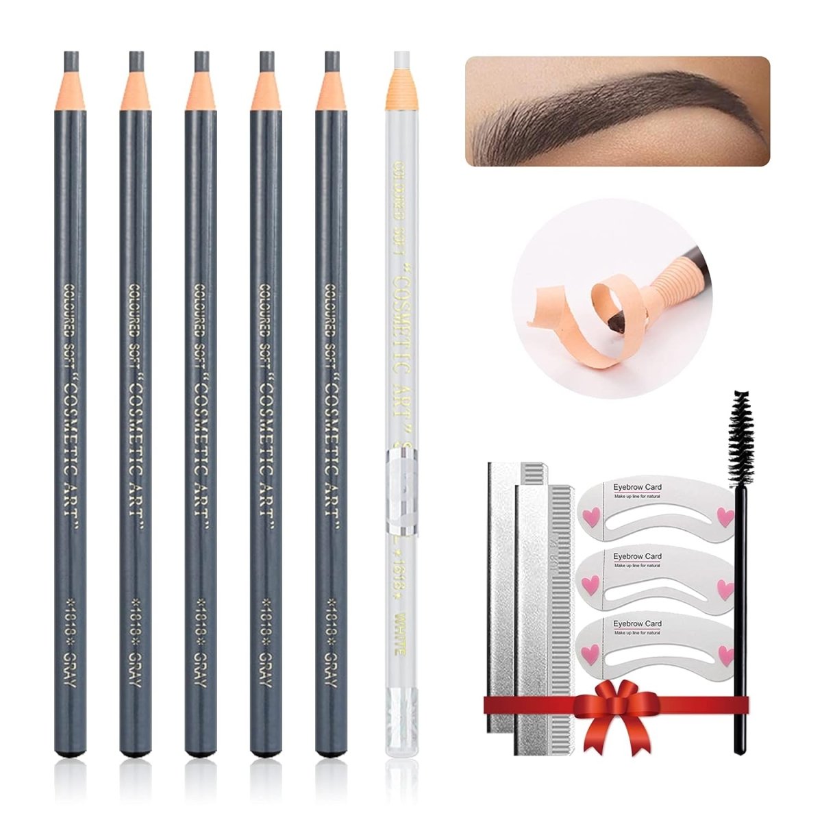 Microblading Eyebrow Pencil - 6 pack 🔥 SuperDeal 🔥 - LightsBetter