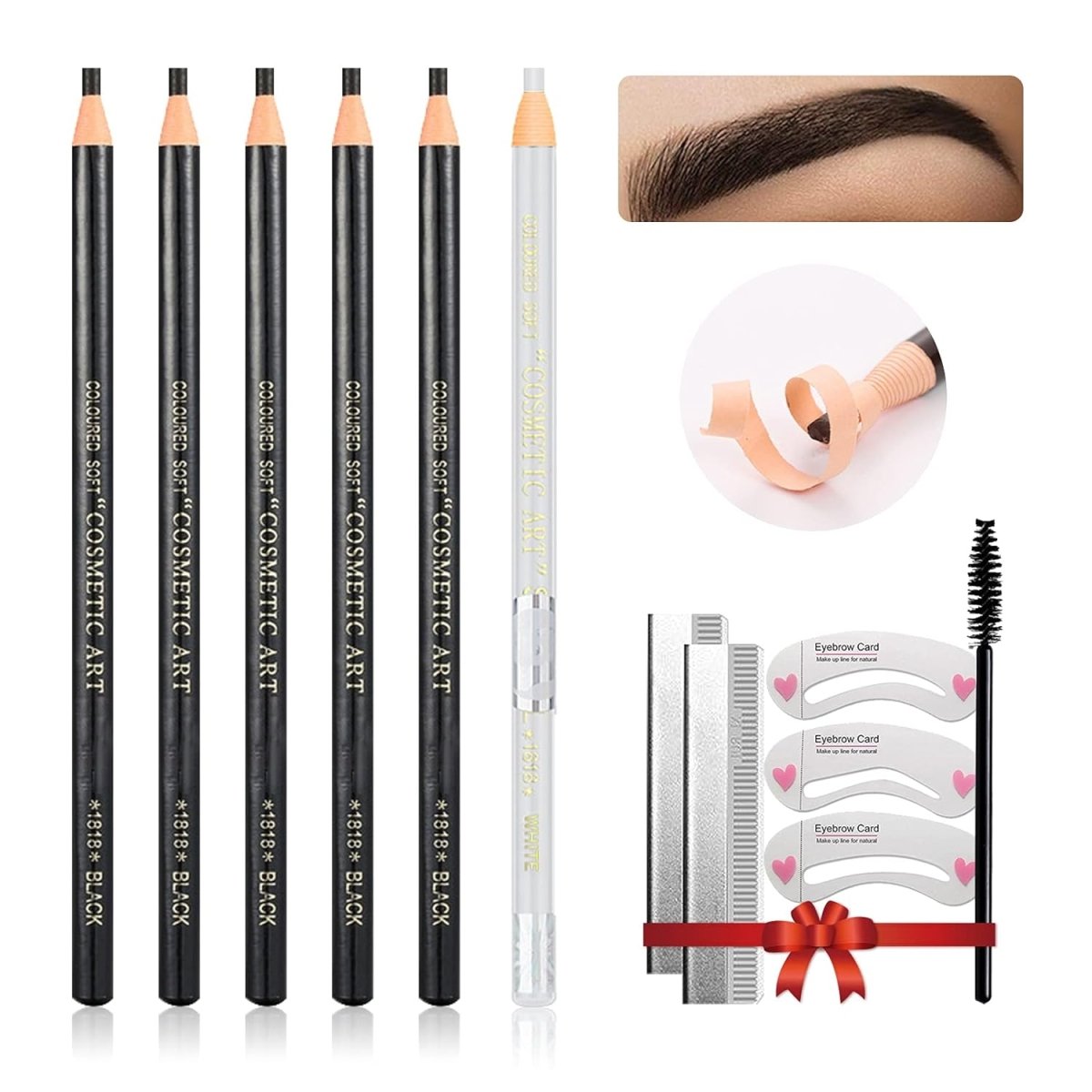 Microblading Eyebrow Pencil - 6 pack 🔥 SuperDeal 🔥 - LightsBetter