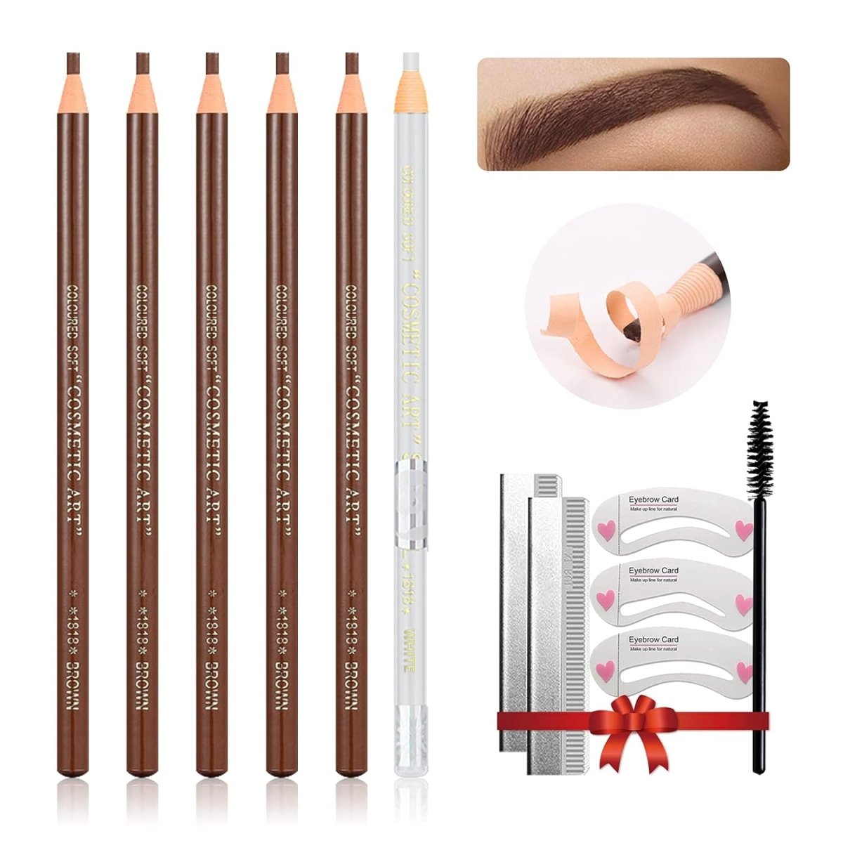 Microblading Eyebrow Pencil - 6 pack 🔥 SuperDeal 🔥 - LightsBetter