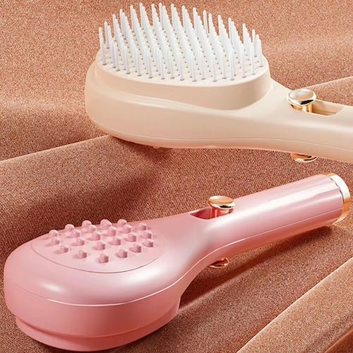 Self Cleaning Hair Brush - LightsBetter