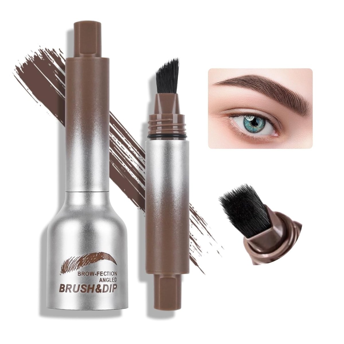 Waterproof Eyebrow Angled Brush - LightsBetter