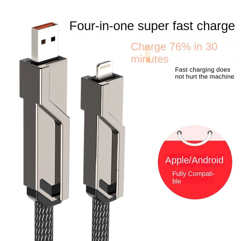 4 In 1 USB Cable - LightsBetter