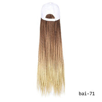 Thumbnail for Baseball Cap Braided Wig - LightsBetter