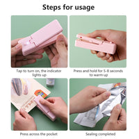 Thumbnail for Chargeable Mini Bag Sealer - LightsBetter