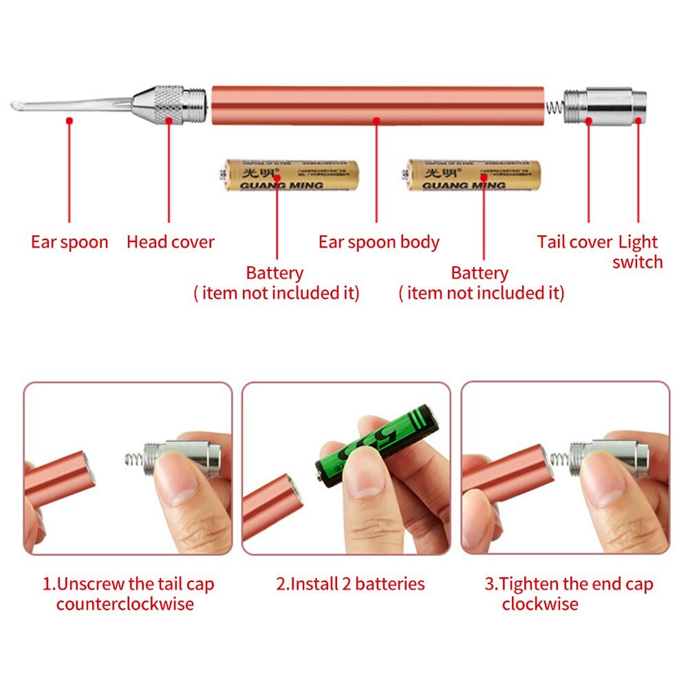 Ear Nose Cleaner Set - LightsBetter