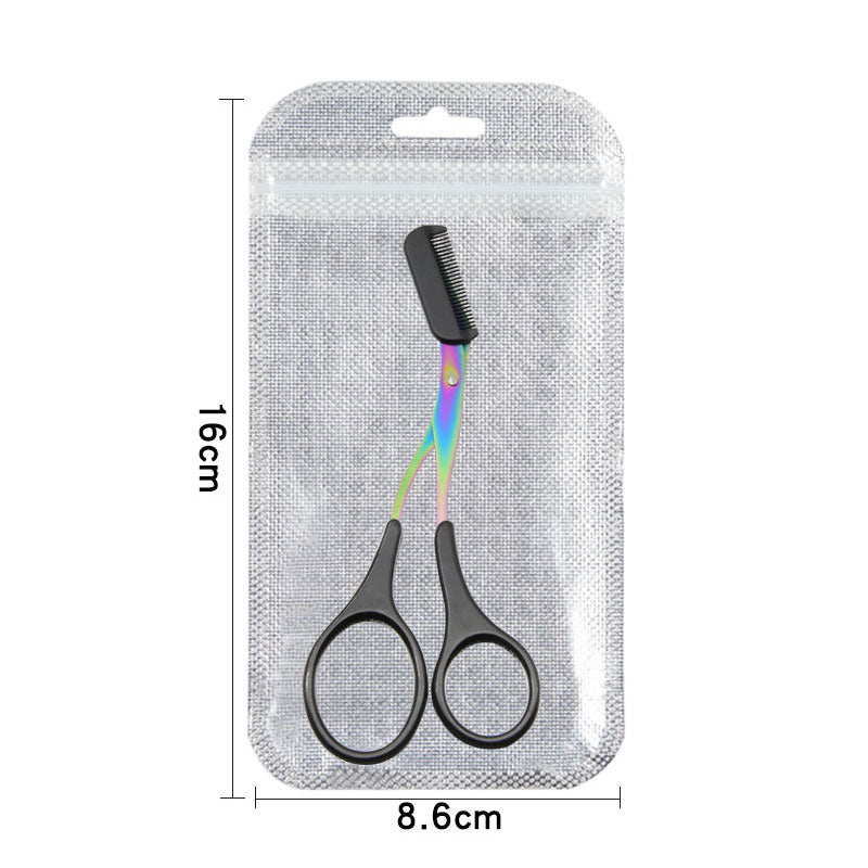 Eyebrow Trimming Scissors - LightsBetter