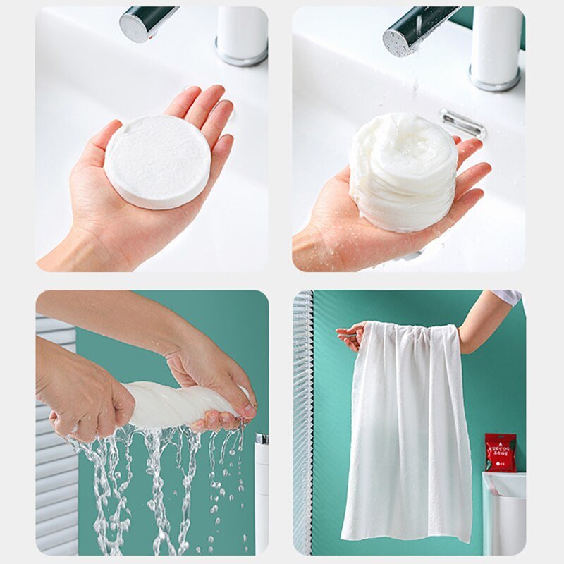 Large Compressed Bath Towel - LightsBetter