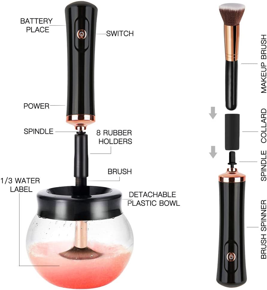 Makeup Brush Cleaner Dryer - LightsBetter