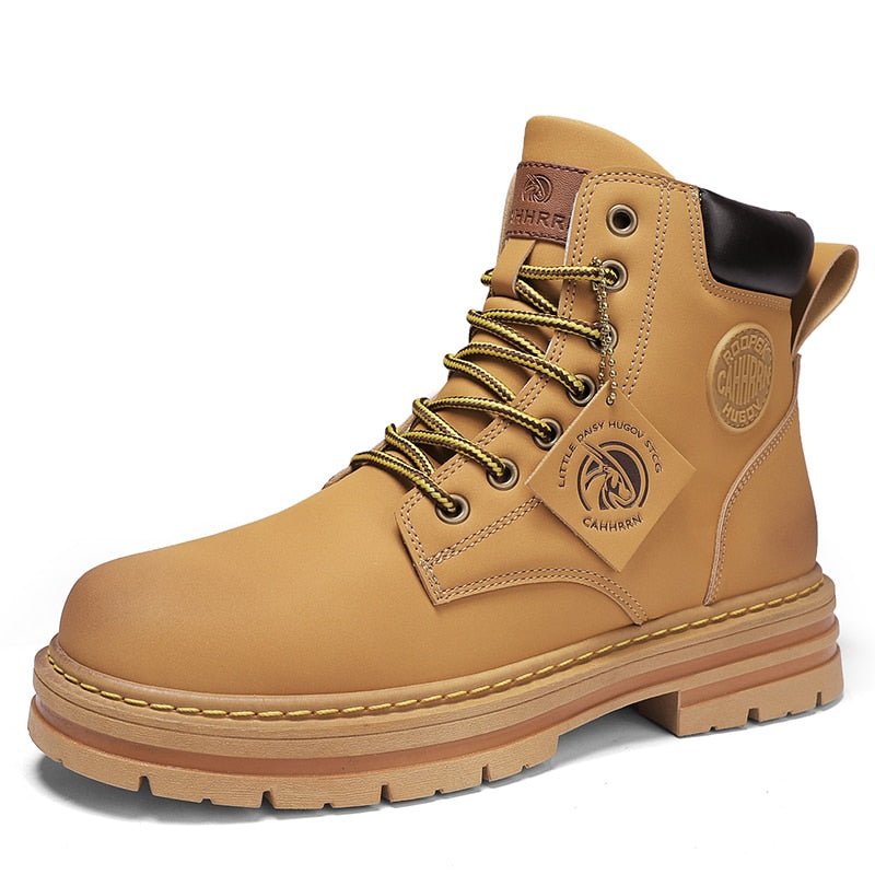 Men Leather Waterproof Boot - LightsBetter