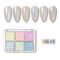 Thumbnail for Mirror Nail Powder Glitter / 6 Colours - LightsBetter