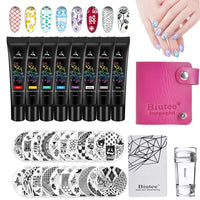 Thumbnail for Nail Art Stamping Kit - LightsBetter