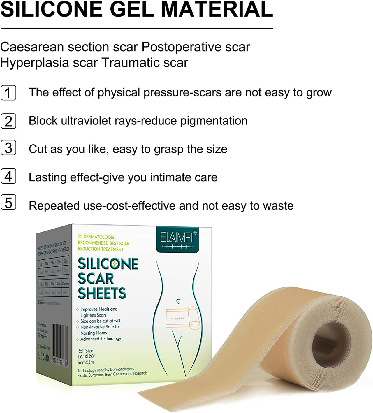 Silicone Scar Sheets - LightsBetter