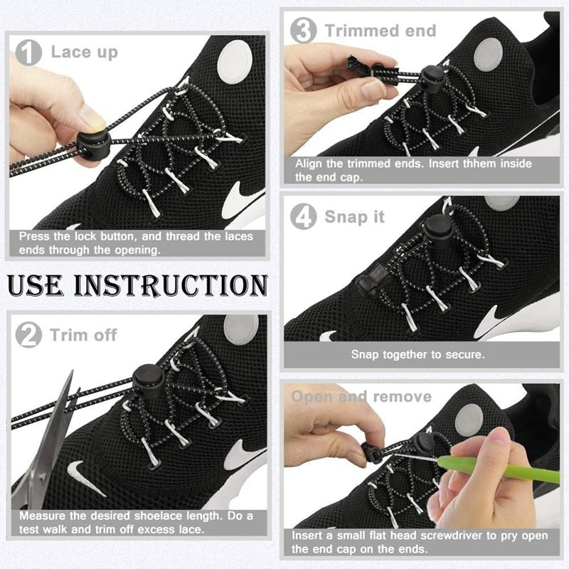 Sneaker Stretching Lock laces - LightsBetter