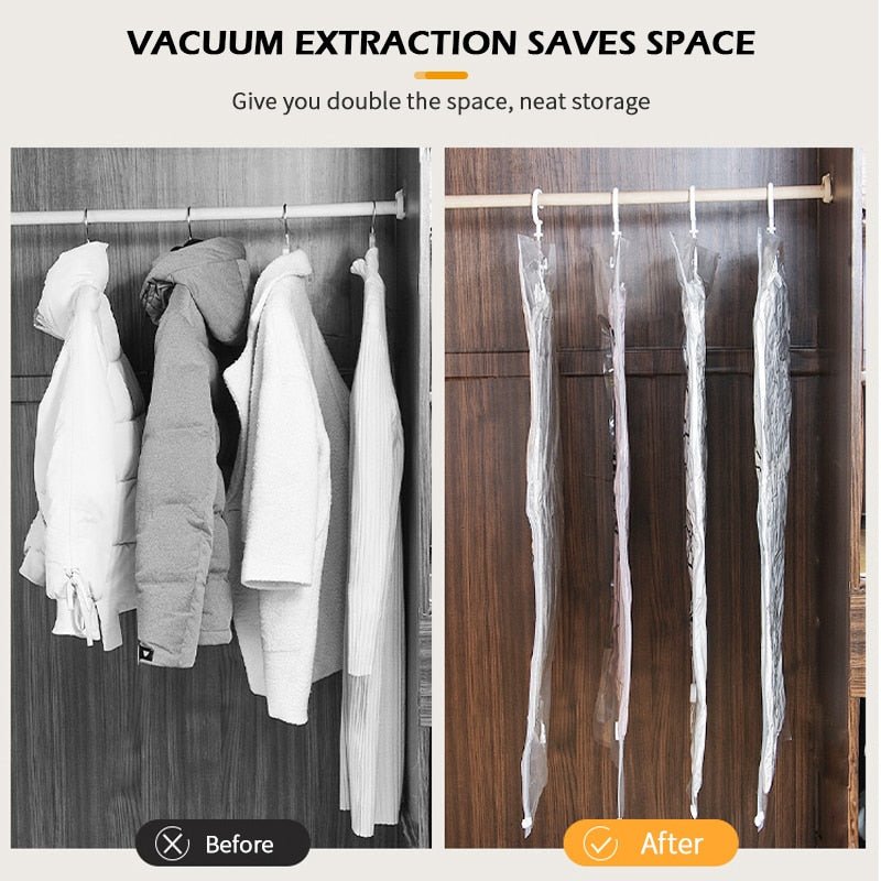 Vacuum Closet Organizer/2Pcs - LightsBetter