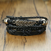 Thumbnail for Vnox Leather Bracelets - LightsBetter