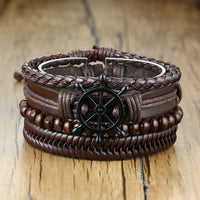 Thumbnail for Vnox Leather Bracelets - LightsBetter