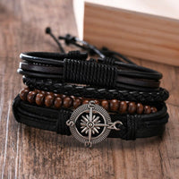 Thumbnail for Vnox Leather Bracelets - LightsBetter